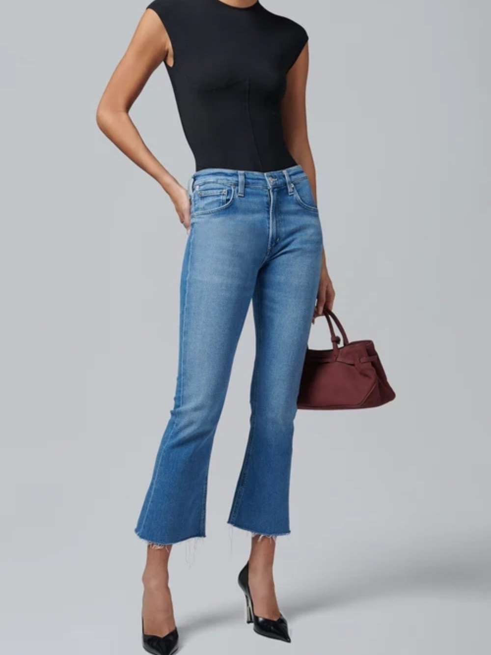 🔅BCBGeneration Mid-Rise Kick Flare Jeans
